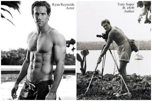 Tony Soper (actor) Actors That Look Like Authors Ryan Reynolds Tony Soper