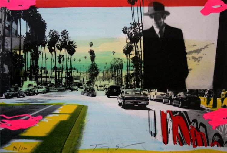 Tony Soulié SOULIE Souli Original Lithograph Los Angeles