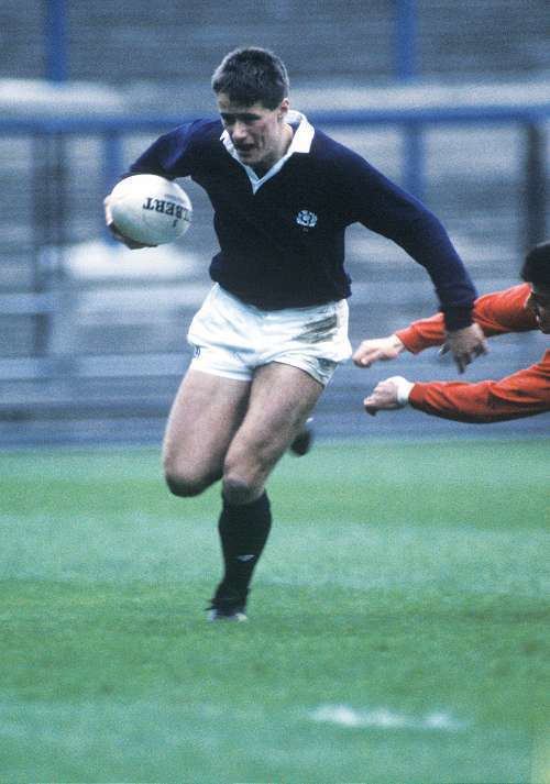 Tony Stanger Former Scottish rugby star Stanger to visit Lerwick for