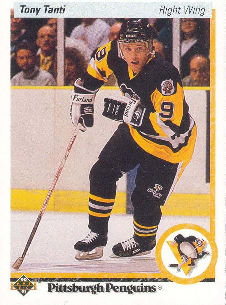 Tony Tanti Tony Tanti Player39s cards since 1990 1991 penguins