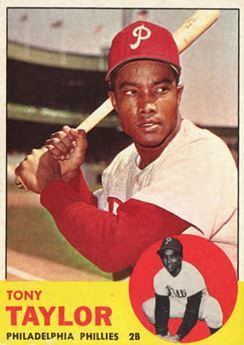 Tony Taylor (baseball) Tony Taylor Baseball Statistics 19551976