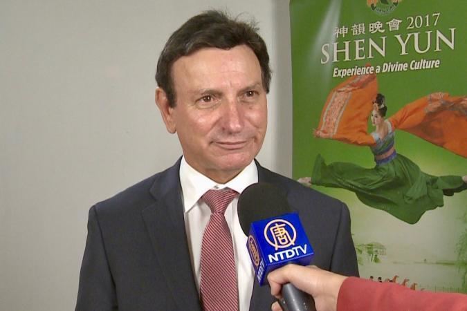 Tony Zappia Federal MP Tony Zappia Finds Shen Yun Good for Our Soul shenyun