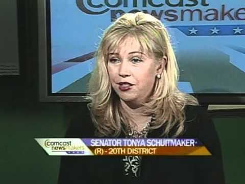 Tonya Schuitmaker Senator Tonya Schuitmaker is interviewed for Comcast Newsmakers