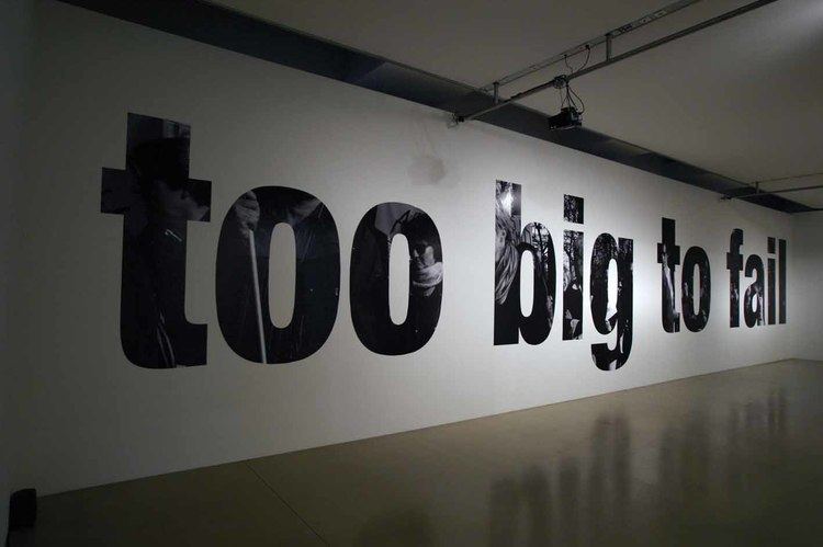 Too big to fail Installations videos and projects in public space by Oliver Ressler