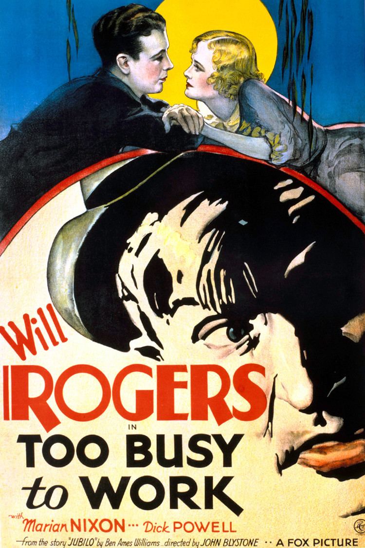 Too Busy to Work (1932 film) wwwgstaticcomtvthumbmovieposters8373438p837