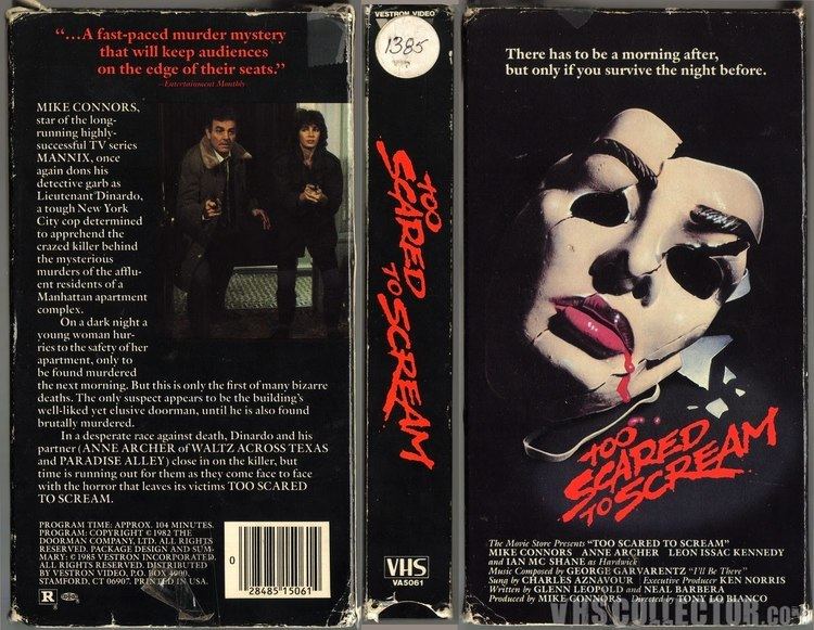 Aka Too Scared to Scream 1985 VHS YouTube