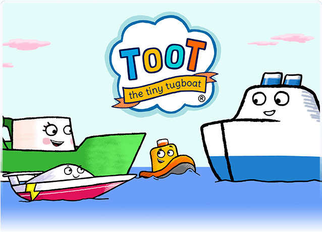 Toot the Tiny Tugboat Toot the Tiny Tugboat Cartoonito UK