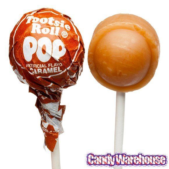 Tootsie Pop Caramel Tootsie Pops 20Piece Bag CandyWarehousecom