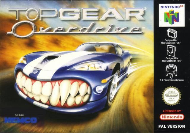 Top Gear Overdrive Top Gear Overdrive Box Shot for Nintendo 64 GameFAQs