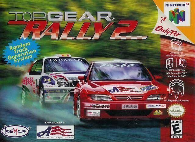 Top Gear Rally 2 Top Gear Rally 2 USA ROM gt Nintendo 64 N64 LoveROMscom