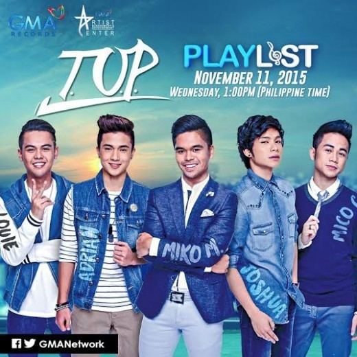 Top One Project (T.O.P.) MY SOCALLED LIFE Top One Project on GMA PLAYLIST this November 11