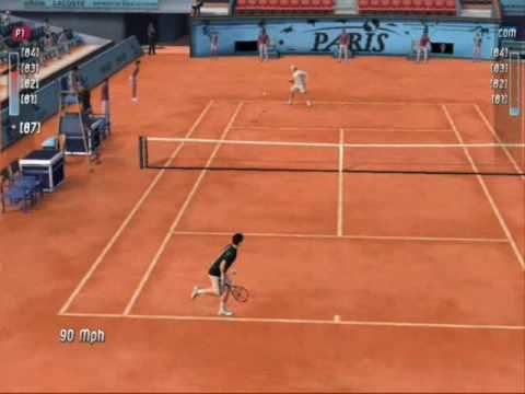 Top Spin 2 Top Spin 2 PC Gameplay High Quality 1st Set YouTube
