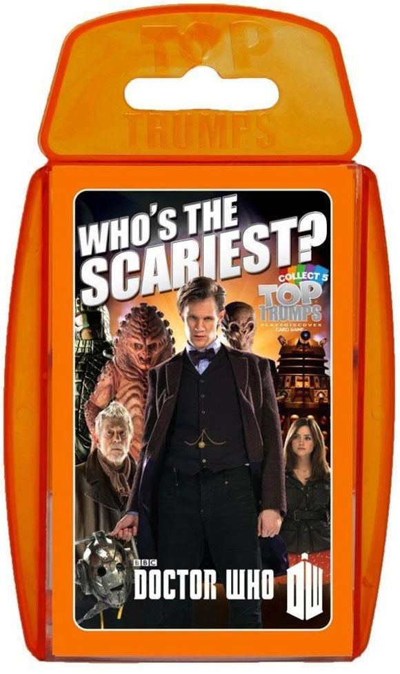 Top Trumps: Doctor Who Winning Moves Doctor Who Top Trumps Pack Seven Merchandise Guide