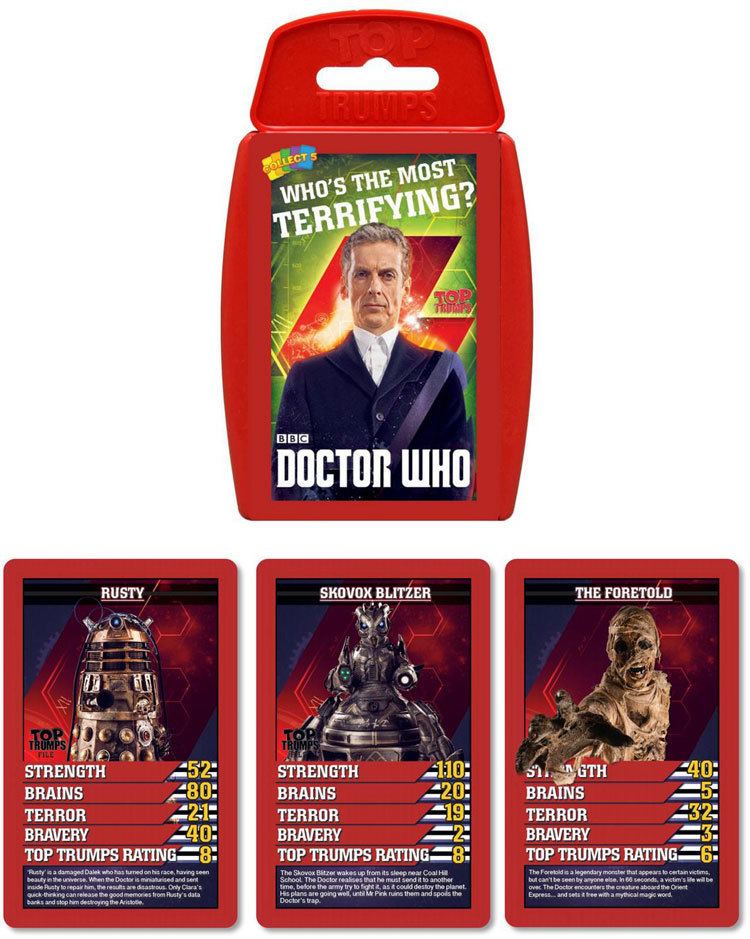 Top Trumps: Doctor Who Doctor Who Top Trumps Pack 8 Now on Amazon Merchandise Guide The