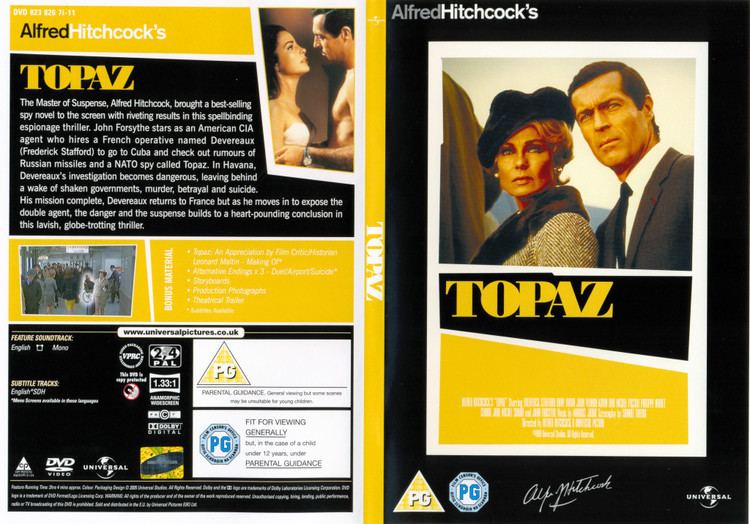 Topaz (1969 film) Freethinking a journal of popular culture DVD ALFRED HITCHCOCK