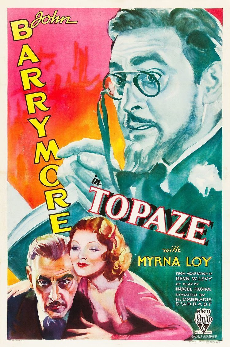 Topaze 1933 American film Wikipedia