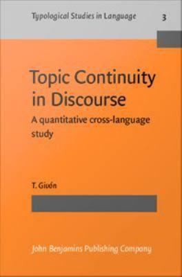 Topic Continuity in Discourse t1gstaticcomimagesqtbnANd9GcRQDBn0iHV17bF8Jp