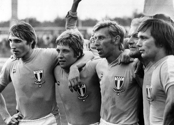 Tore Cervin Malm FF 1976 Puma Anders Puskas Ljungberg Tore Cervin Bosse