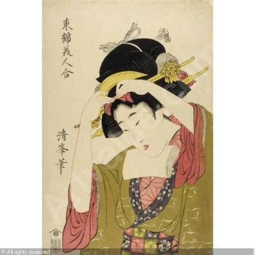 Torii Kiyomitsu KIYOMINE KIYOMITSU II Torii 17871868 Japan auctions