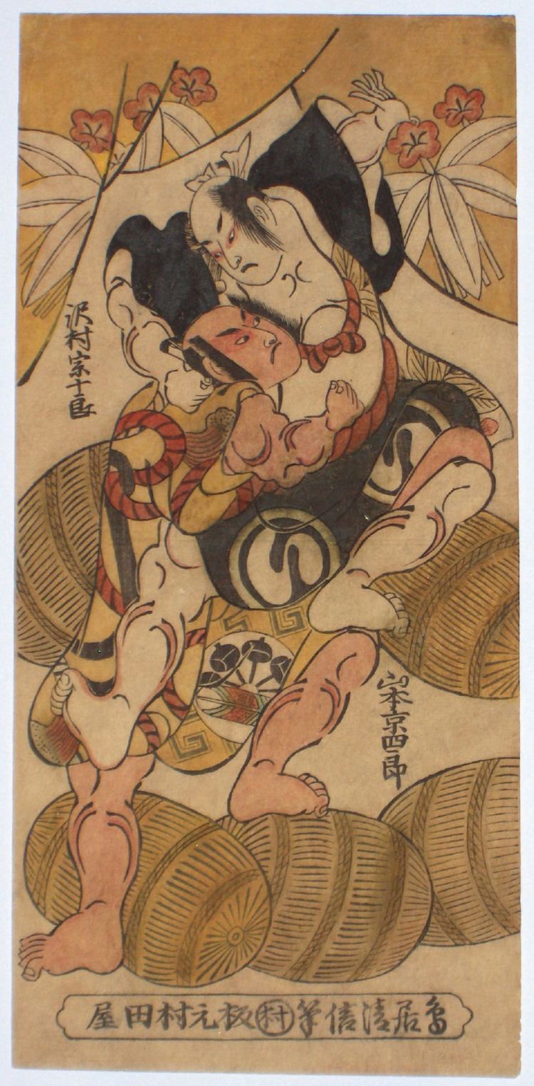 Torii Kiyonobu I Torii KIYONOBU II 17061763 JapanesePrintsLondon
