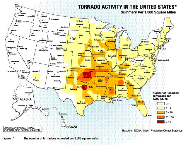 Tornado Alley Tornado Alley Maps and Information