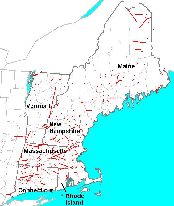 Tornadoes in New England