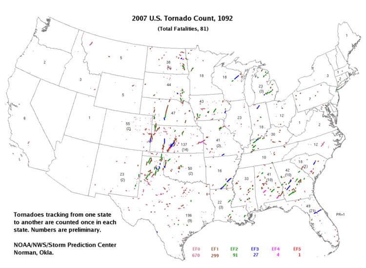 Tornadoes of 2007