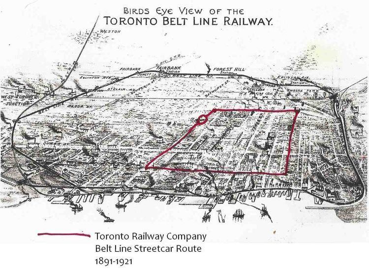 Toronto Railway Company Belt Line