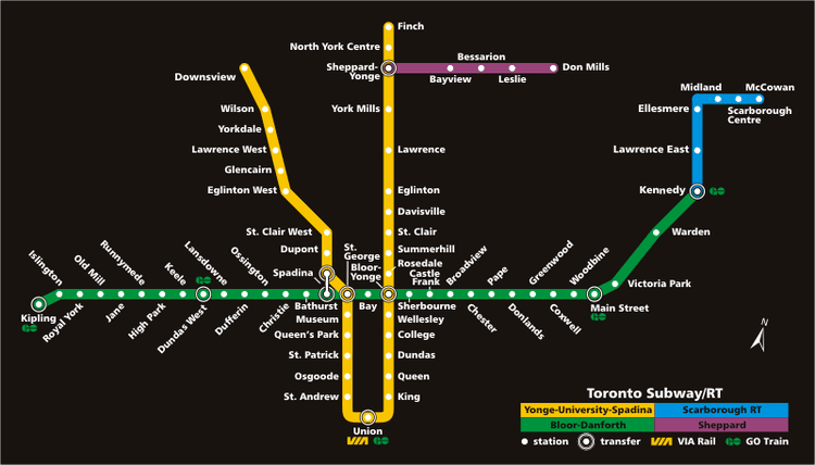 Toronto subway Subway Wayne