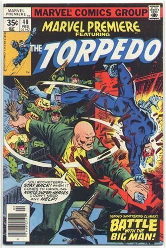 Torpedo (Marvel Comics) Marvel Premiere 40 FN Torpedo Tic Toc Comics