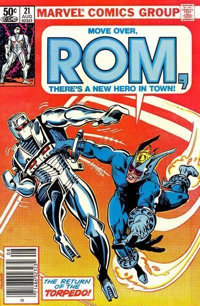 Torpedo (Marvel Comics) Rom Space Knight 21 by Al Milgrom Marvel Series Pinterest