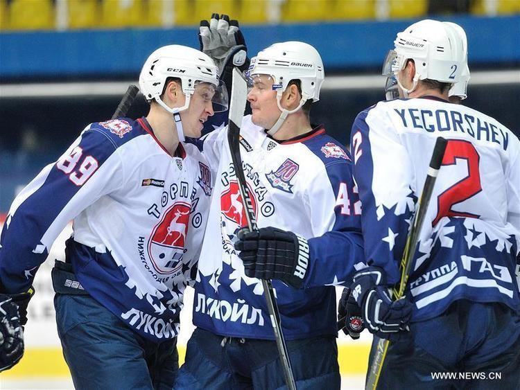 Torpedo Nizhny Novgorod Torpedo Nizhny Novgorod sweeps Medvescak Zagreb 61 at KHL Xinhua