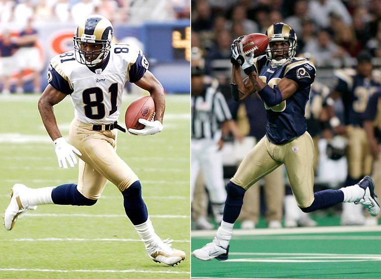 Torry Holt Isaac Bruce and Torry Holt Best receivers in Rams history Los