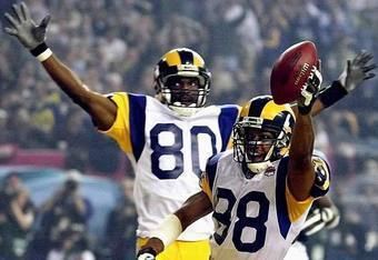 Torry Holt St Louis Rams Nation NFL Fan Poll Isaac Bruce or Torry