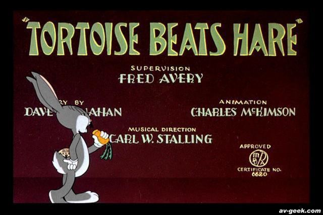 Tortoise Beats Hare movie scenes  Tortoise Beats Hare starts with one of the greatest openings of all Warner Brothers cartoons Bugs walks along the title card reading it aloud 