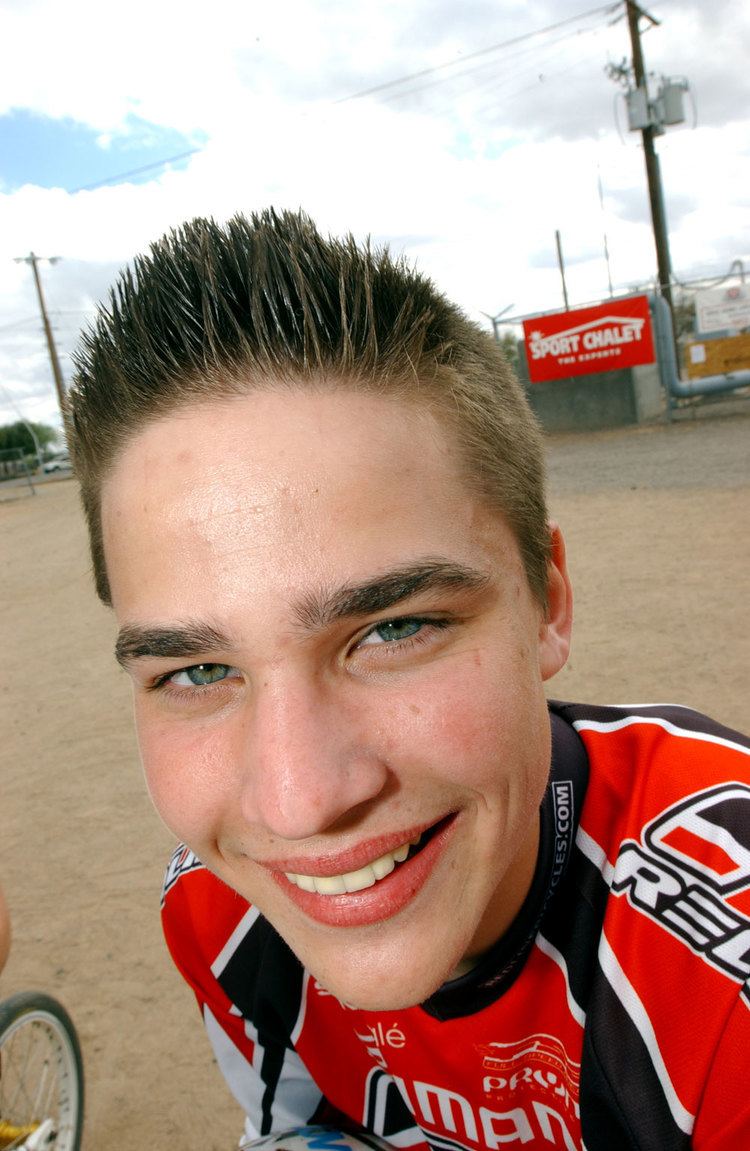 Tory Nyhaug Tory Nyhaug leads Canadian BMX team in Papendal Canadian