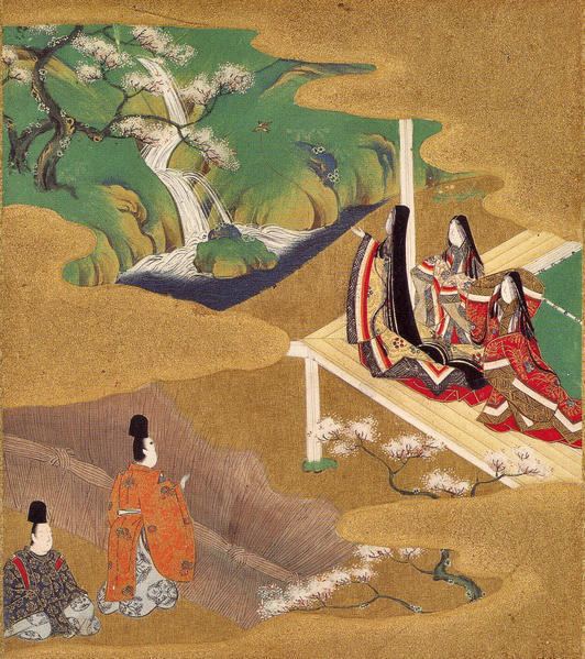 Tosa Mitsuoki Illustration of the Genji Monogatari Wakamurasaki Tosa