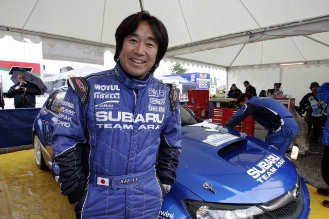 Toshi Arai Toshi Arai Comes in Third in the Newly Located Rallye de