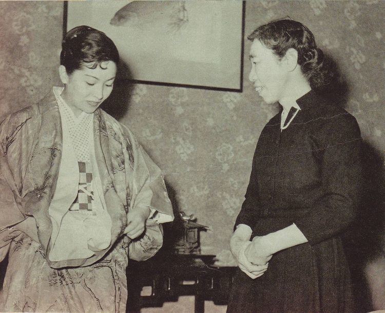 Toshiko Higashikuni FileToshiko Higashikuni and Miyuki Takakura 1957 Scan10006jpg