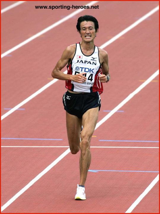 Toshinari Takaoka Toshinari TAKAOKA Fourth in the marathon at the 2005 World