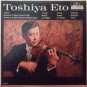 Toshiya Eto Toshiya Eto Tartini Vivaldi Corelli Toshiya Eto Plays Violin