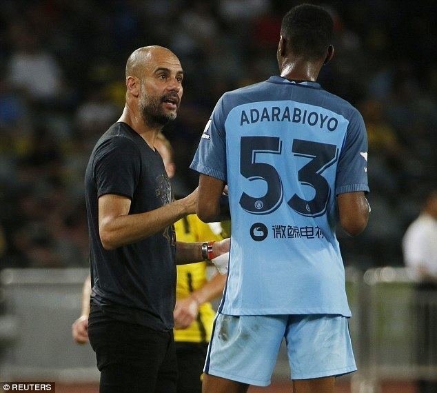 Tosin Adarabioyo Manchester City face fight to keep hold of Tosin Adarabioyo as