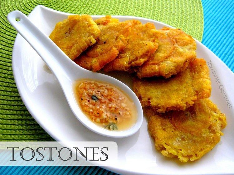 Tostones The Inner Gourmet Tostones with a Garlic Dipping Sauce