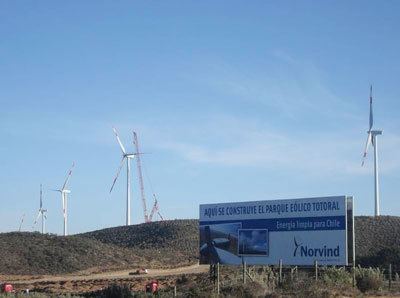 Totoral Wind Farm wwweldiariopanguipulliclsnpowertotoralsnpower