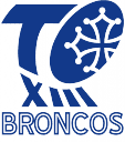 Toulouse Olympique Broncos uploadwikimediaorgwikipediaen880TOBRONCOSpng