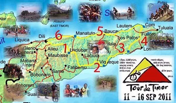 Tour de Timor Tour de Timor route released for 2011 Cyclingnewscom