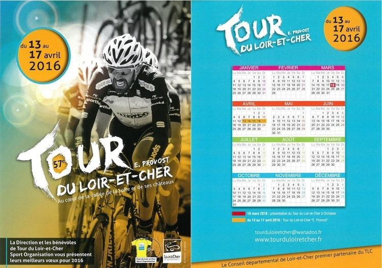 Tour du Loir-et-Cher Le 57 e Tour du LoiretCher s39lancera aujourd39hui 13 avril de