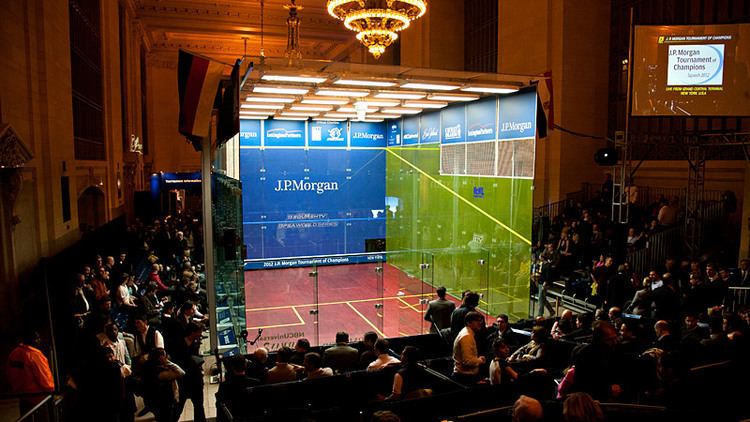 Tournament of Champions (squash) The JP Morgan Tournament of Champions captivates Grand Central crowd