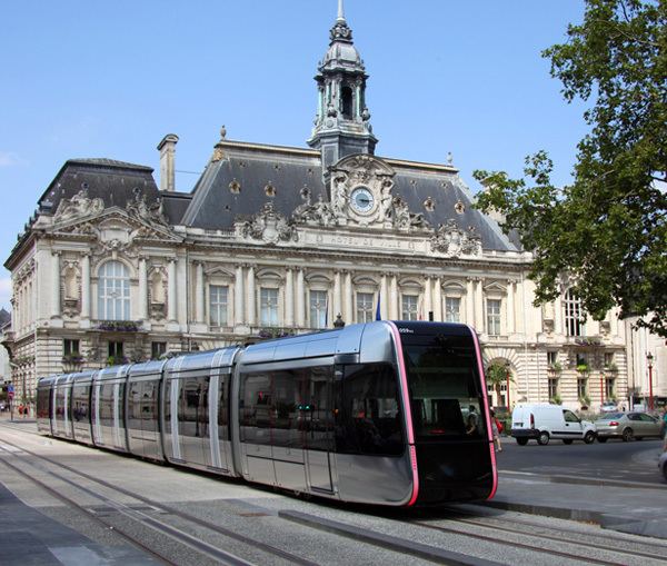 Tours tramway Alstom39s Citadis commissioned in Tours
