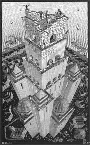 Tower of Babel (M. C. Escher) httpsuploadwikimediaorgwikipediaenthumb4